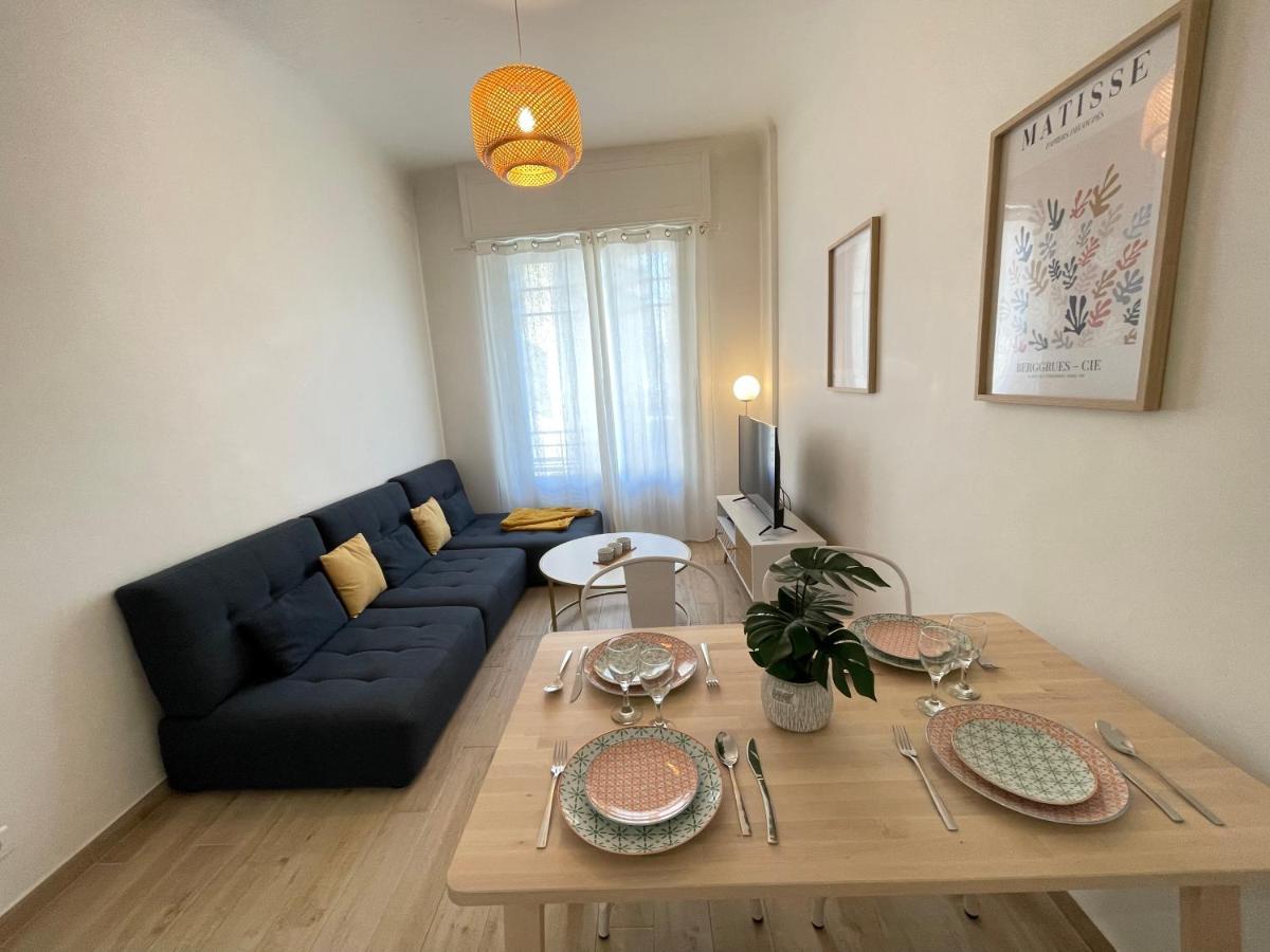 Nice Renting - Penchienatti - Spacious Apartment - 2 Bedrooms - King Bed - View Heart Of ニース エクステリア 写真